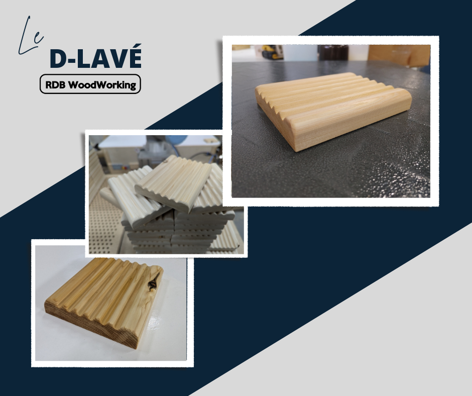 “D-Lavé” wooden soap dish