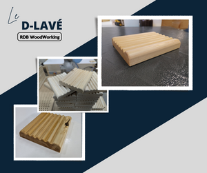 
                  
                    “D-Lavé” wooden soap dish
                  
                