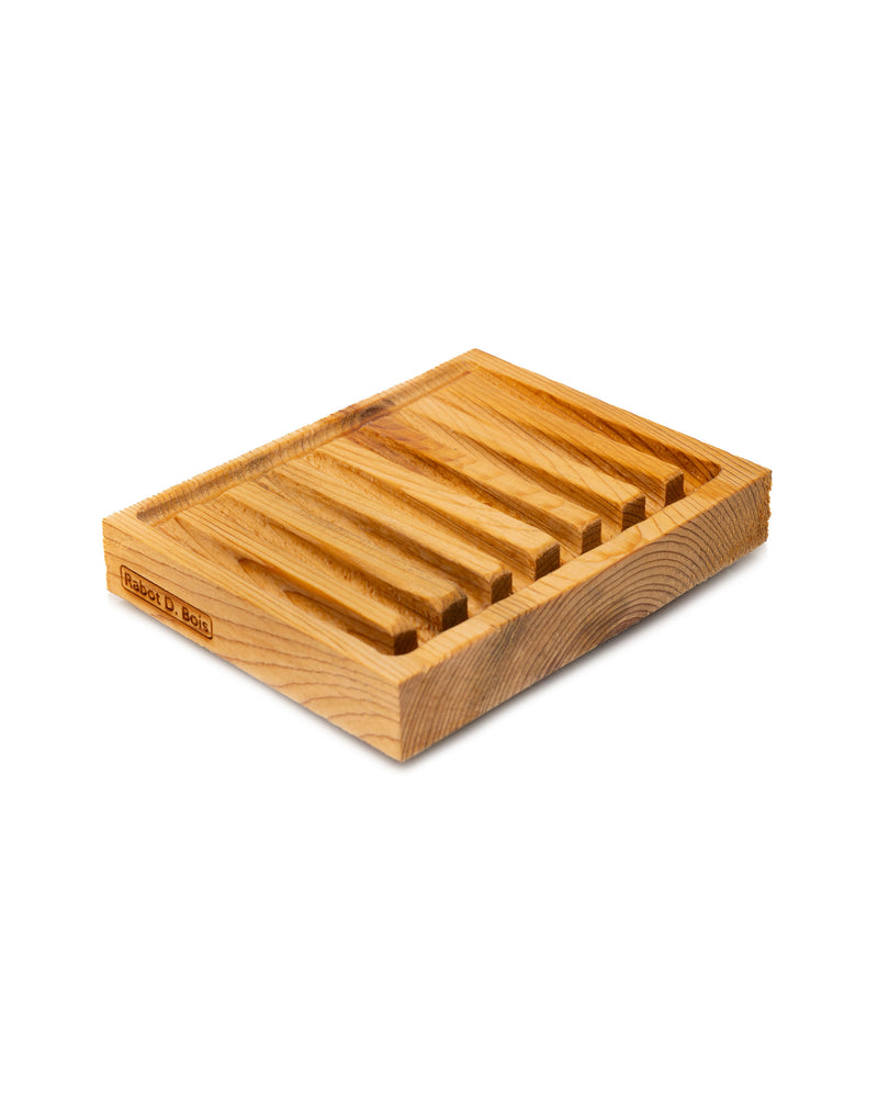 
                  
                    Wooden soap dish “D-Coulé” - NEW
                  
                