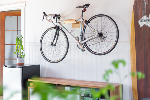 Support mural pour vélo en bois -  D-Bécik