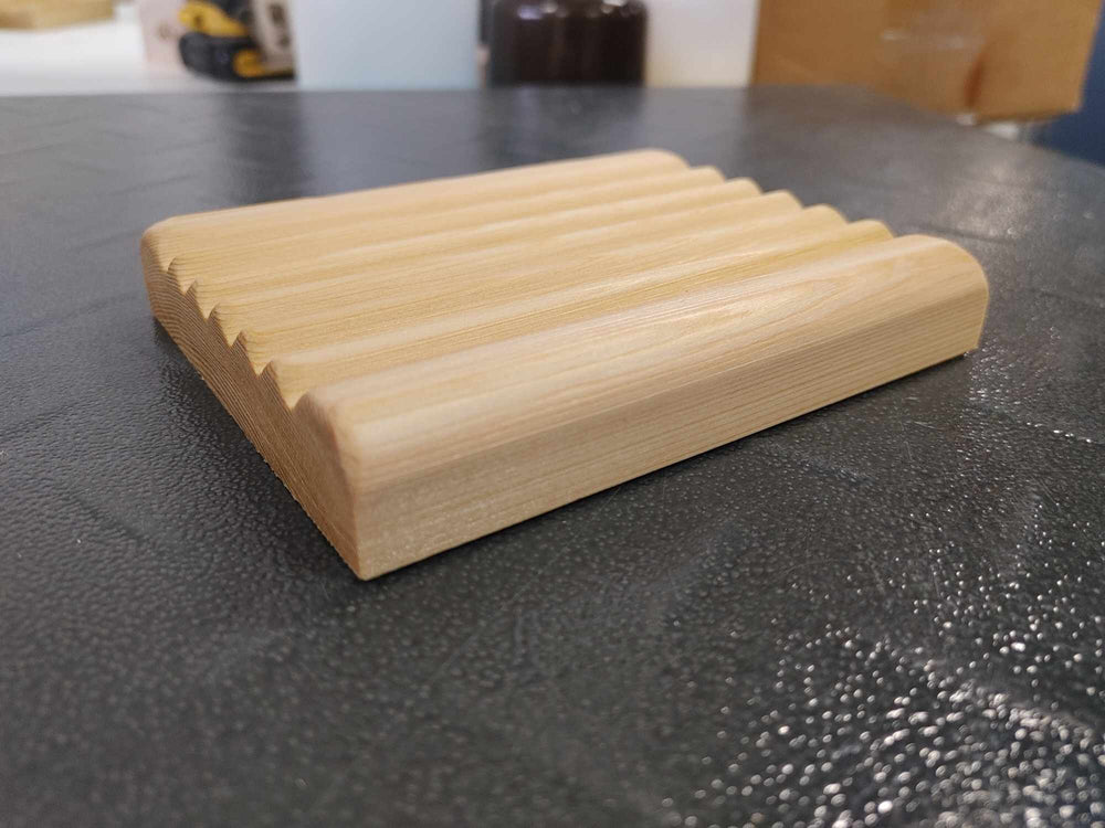 
                  
                    “D-Lavé” wooden soap dish
                  
                