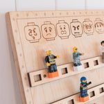 Rangement murale pour personnages de type Lego®
