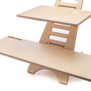 
                  
                    bureau de travail debout, standing desk, bureau ergonomique
                  
                