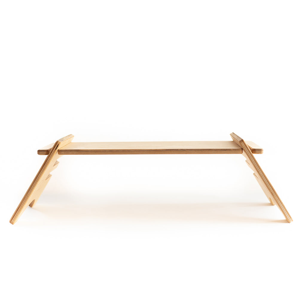 Support pour écran d'ordinateur - En bois blanc - 8x60x30 - ON