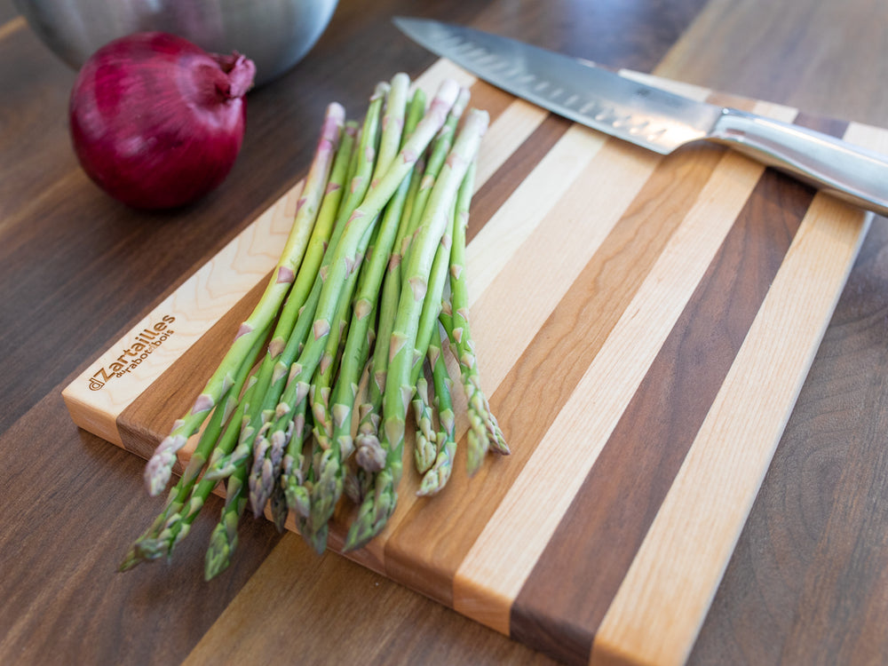 Planche a découper fait en bois du Québec