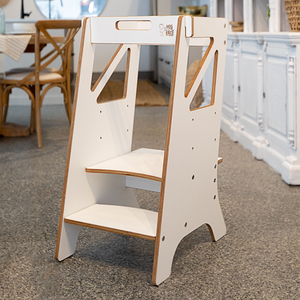 
                  
                    Scalable wooden learning tower for children - Le Mini Chef
                  
                